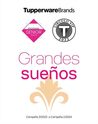 Catálogo Tupperware en Quilmes | C-3 Grandes sueños | 30/8/2023 - 16/1/2024