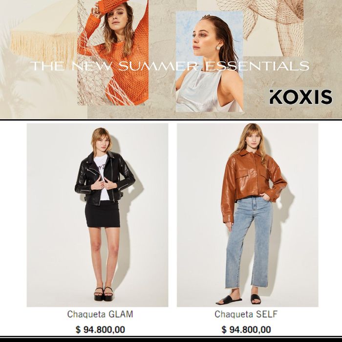 Catálogo Koxis | Koxis The new summer essentials | 31/8/2023 - 4/10/2023