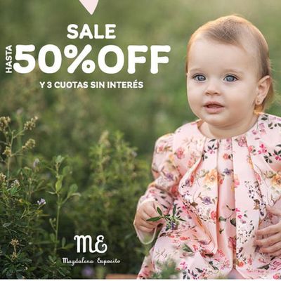 Ofertas de Juguetes, Niños y Bebés en Salta | ME Sale hasta 50% Off de Magdalena Esposito | 31/8/2023 - 26/9/2023
