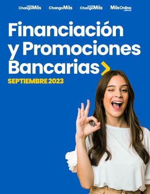 Catálogo HiperChangomas en Santa Fe | FINANCIACIÓN Y PROMOCIONES BANCARIAS SEPTIEMBRE 2023 | 1/9/2023 - 30/9/2023