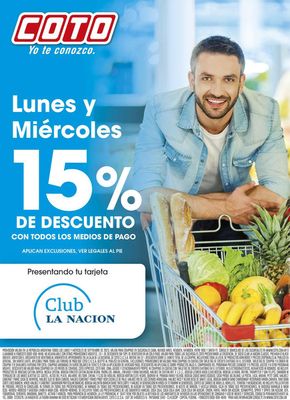 Catálogo Coto | Lunes y Miércoles 15% de Descuento | 4/9/2023 - 27/9/2023