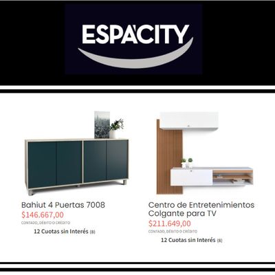 Ofertas de Muebles y Decoración en Córdoba | Spacity Living de Espacity | 7/9/2023 - 30/9/2023