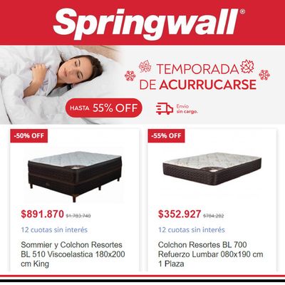 Catálogo Springwall | Springwall hasta 55% Off | 8/9/2023 - 30/9/2023