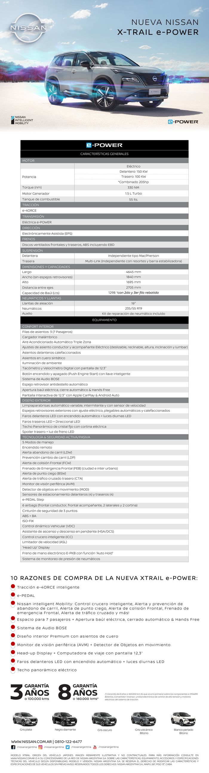 Catálogo Nissan en Ushuaia | X-Trail e-POWER | 12/9/2023 - 12/9/2024