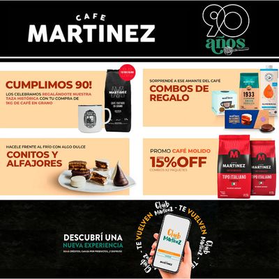 Ofertas de Restaurantes en Recoleta | Café Martinez Promos destacadas de Café Martinez | 12/9/2023 - 30/9/2023
