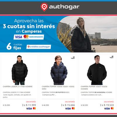 Catálogo Authogar | Authogar Especial Camperas | 13/9/2023 - 30/9/2023