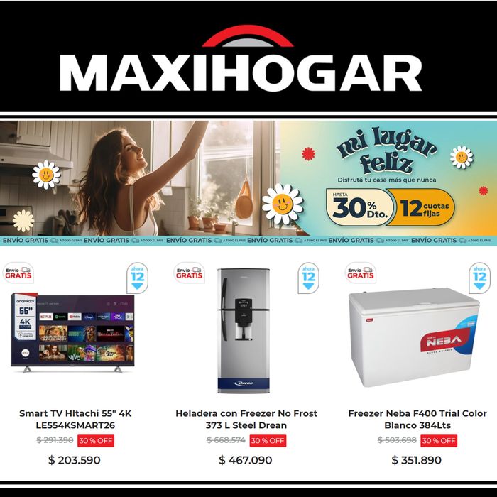 Catálogo Maxi Hogar | Maxi hogar mi lugar feliz! | 13/9/2023 - 30/9/2023