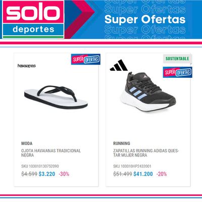 Ofertas de Deporte en San Miguel (Buenos Aires) | Solo Deportes Super Ofertas de Solo Deporte | 15/9/2023 - 10/10/2023