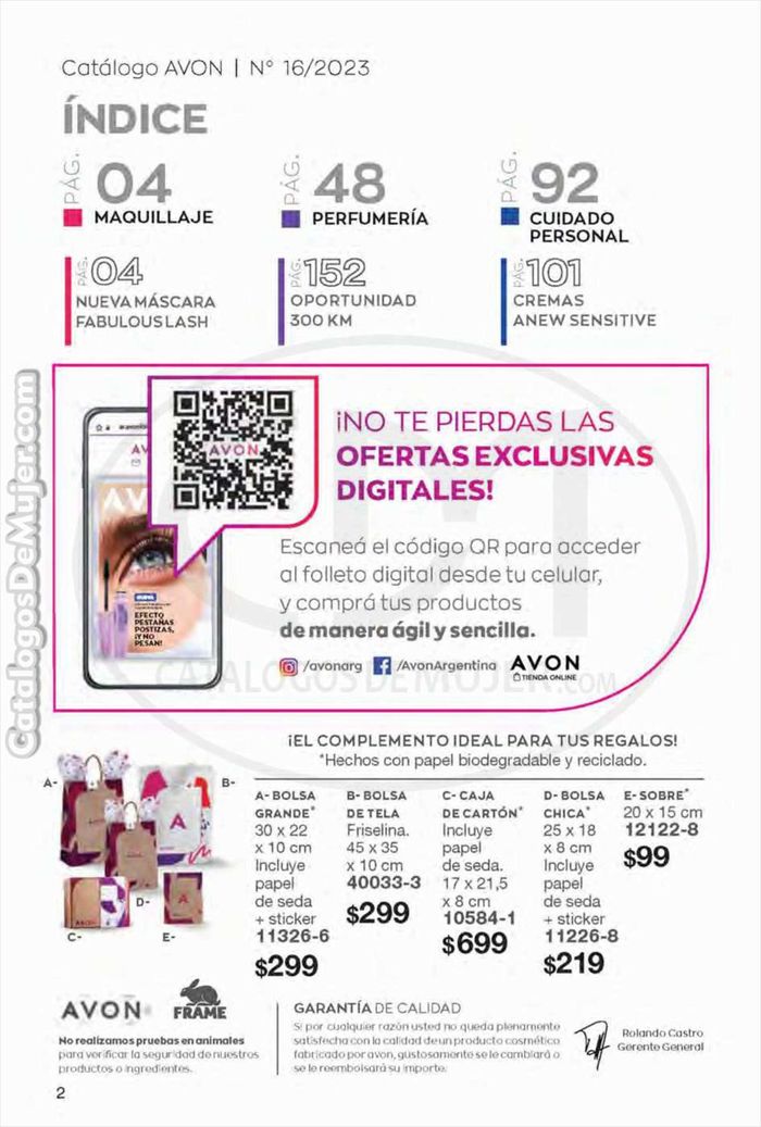 Catálogo Avon en Martínez | Efecto Pestañas Postizas - C16 | 23/10/2023 - 19/11/2023