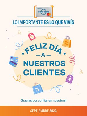 Ofertas de Bancos y Seguros en San Miguel (Buenos Aires) | Ofertas Tarjeta Cencosud de Tarjeta Cencosud | 18/9/2023 - 30/9/2023