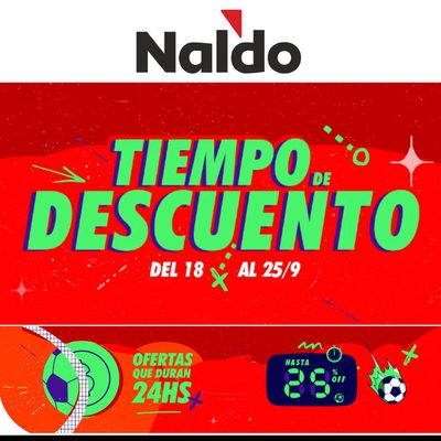 Ofertas de Electrónica y Electrodomésticos en Comodoro Rivadavia | Naldo tiempo de descuento de Naldo Lombardi | 18/9/2023 - 25/9/2023