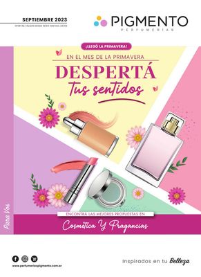 Ofertas de Perfumería y Maquillaje en Martínez | Pigmento Desperá los sentidos de Pigmento | 18/9/2023 - 24/9/2023