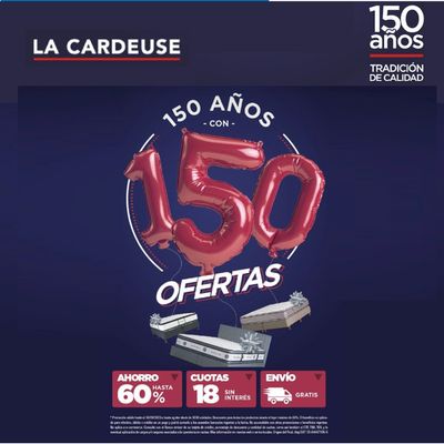 Catálogo La Cardeuse | La Cardeuse 150 años son ofertas | 18/9/2023 - 4/10/2023