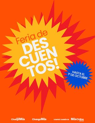 Catálogo HiperChangomas en Ramos Mejía | FERIA DE DESCUENTOS | 21/9/2023 - 1/10/2023