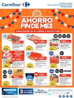 Catálogo Carrefour | Descuentos en la unidad y mucho más  | 21/9/2023 - 27/9/2023