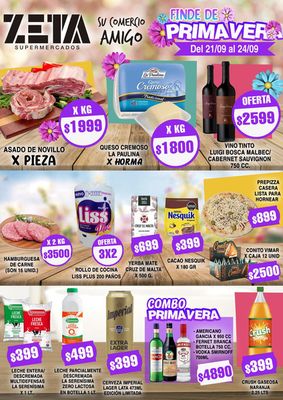 Catálogo Supermercados Zeta en Buenos Aires | Finde de primavera | 22/9/2023 - 24/9/2023