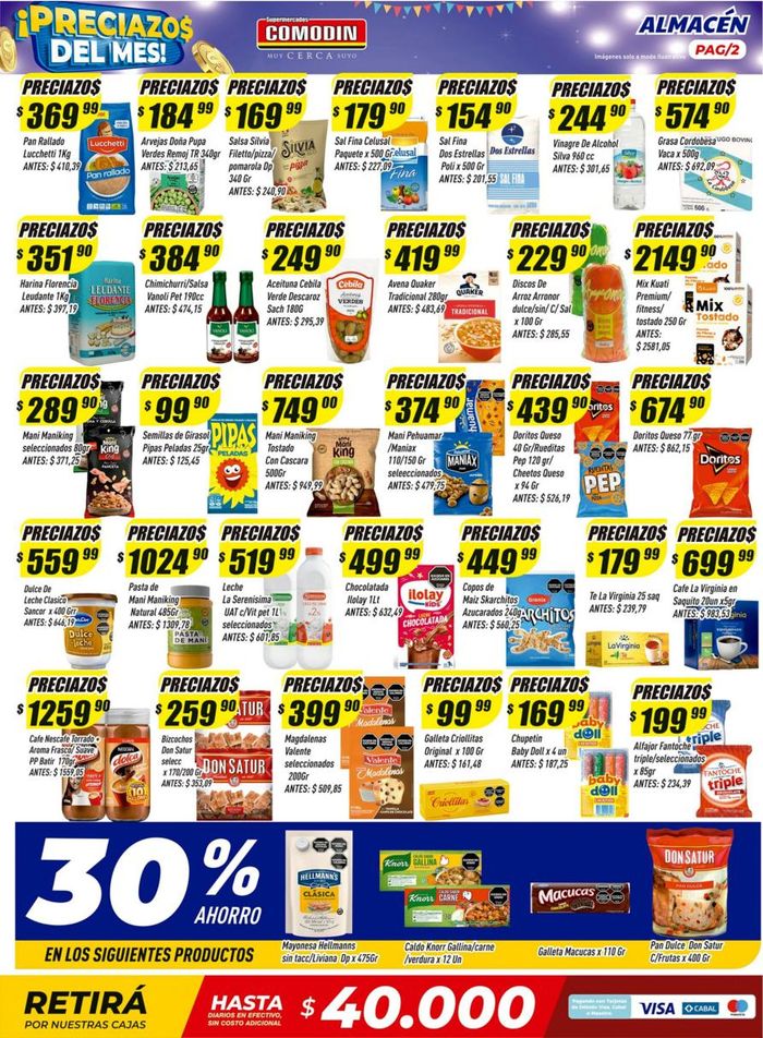 Catálogo Supermercados Comodin en San Miguel de Tucumán | Preciazos del mes | 25/9/2023 - 1/10/2023