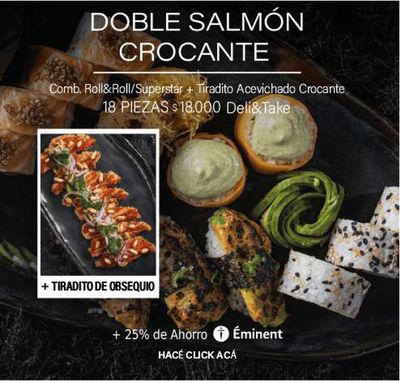 Ofertas de Restaurantes en Quilmes | Ofertas Sushi de Sushi Club | 13/11/2023 - 31/12/2023