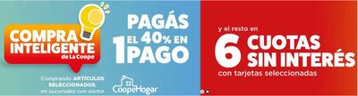 Catálogo Cooperativa Obrera en Bahía Blanca | 40% en 1 pago | 22/11/2023 - 20/12/2023