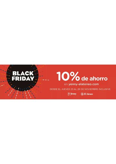 Ofertas de Libros y Ocio en Mar del Plata | Black Friday 10% de ahorro de Yenny El Ateneo | 24/11/2023 - 29/11/2023