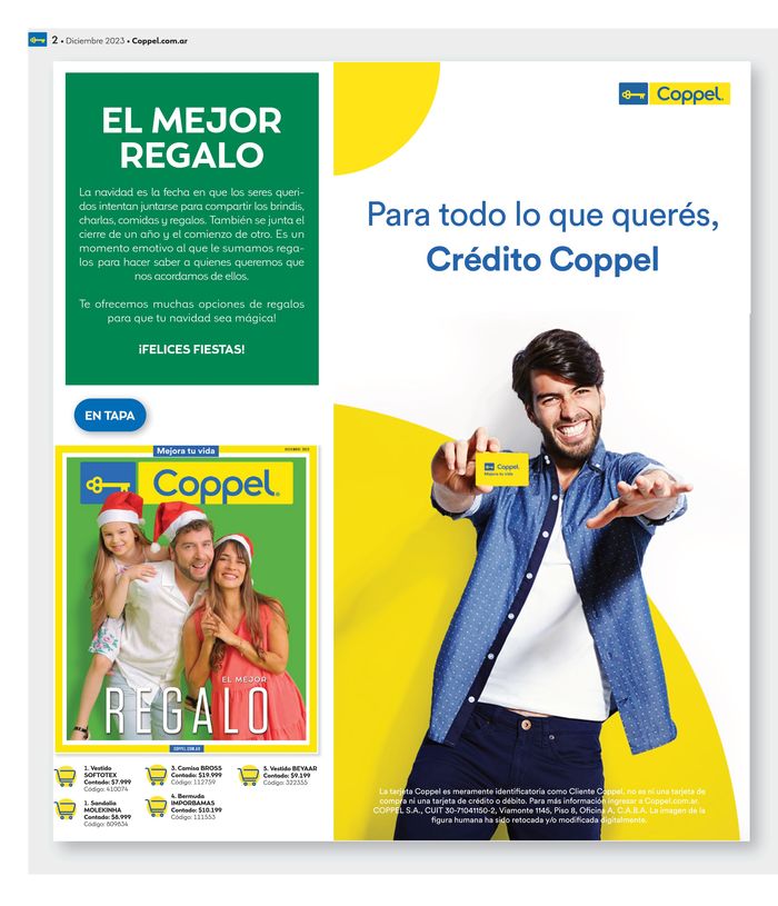 Catálogo Coppel en Quilmes | EL MEJOR REGALO | 1/12/2023 - 31/12/2023
