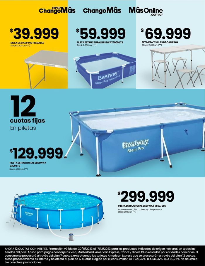 Catálogo HiperChangomas en Córdoba | TEMPORADA DE VERANO | 1/12/2023 - 17/12/2023