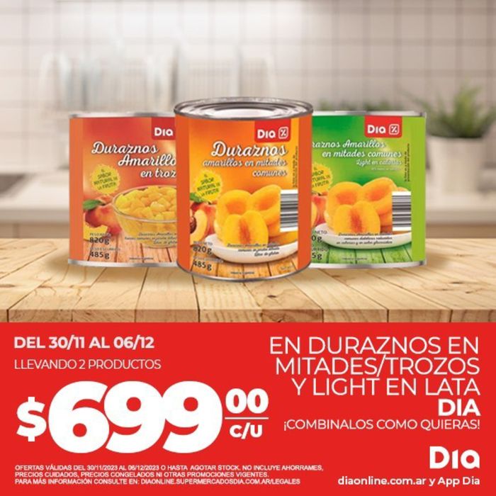 Catálogo Supermercados DIA en Buenos Aires | Ofertas Supermercados DIA | 1/12/2023 - 6/12/2023