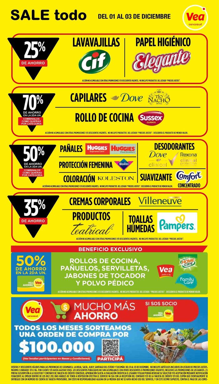 Catálogo Supermercados Vea en Buenos Aires | Sale todo | 1/12/2023 - 3/12/2023