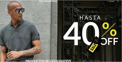 Ofertas de Ropa, Zapatos y Accesorios en Rosario | Hasta 40% off de Kevingston | 15/1/2024 - 29/2/2024