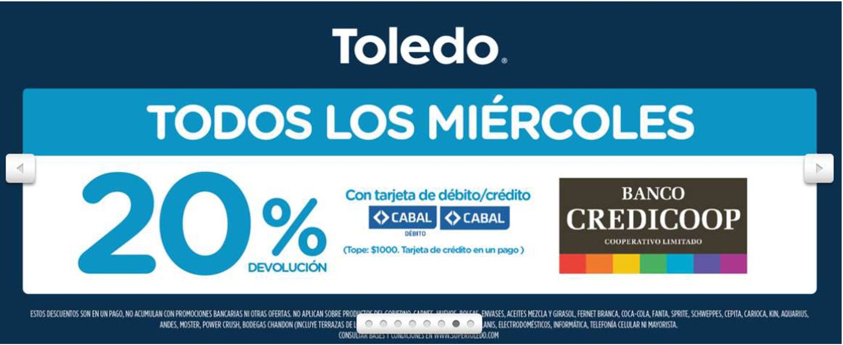 Supermercados Toledo en Mar del Plata Rivadavia 2602 Ofertas y