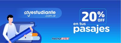 Catálogo Flechabus en Salta | 20% off en tus pasajes | 18/1/2024 - 30/4/2024