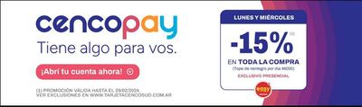 Catálogo Easy en San Luis | Cencopay Lunes y Miércoles -15% en toda | 7/2/2024 - 29/2/2024