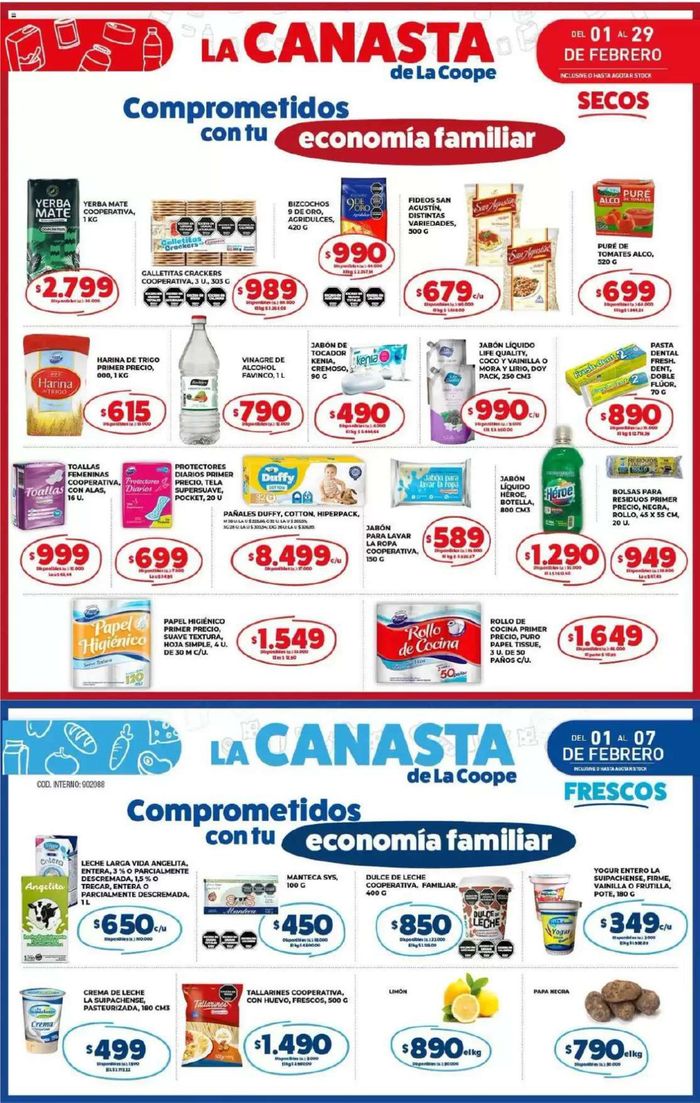 Catálogo Cooperativa Obrera en Neuquén | La Canasta de la Coope | 8/2/2024 - 29/2/2024