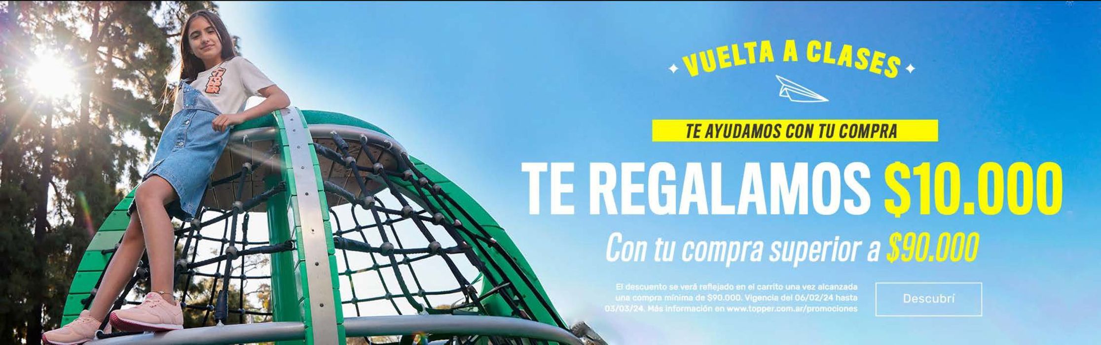 Catálogo Topper en Mendoza | Vuelta a clases Hasta 60% off | 9/2/2024 - 3/3/2024