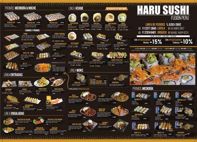 Ofertas de Restaurantes en Monte Grande (Buenos Aires) | Catálogo Haru Sushi 2024 de Haru Sushi | 13/2/2024 - 31/12/2024