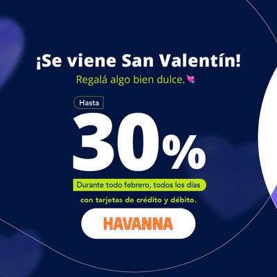 Ofertas de Bancos y Seguros en Recoleta | ¡Se viene San Valentín! Hasta 30% todo febrero de Banco Patagonia | 14/2/2024 - 29/2/2024