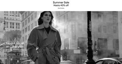Ofertas de Ropa, Zapatos y Accesorios en Rosario | Summer Sale Hasta 40% off  de Calvin Klein | 16/2/2024 - 29/2/2024