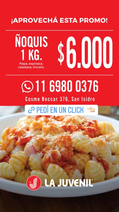 Ofertas de Restaurantes en La Paternal | ¡Aprovechá esta promo! Ofertas La Juvenil de La Juvenil | 20/2/2024 - 10/3/2024