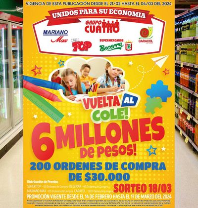Ofertas de Hiper-Supermercados en Villa Carlos Paz | Ring de Ofertas - Catálogo Supermercados Becerra de Supermercados Becerra | 21/2/2024 - 4/3/2024