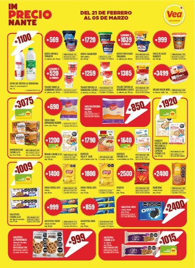 Catálogo Supermercados Vea | Ofertas Imprecionante Supermercados Vea | 22/2/2024 - 5/3/2024