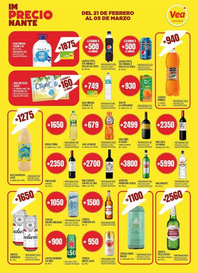 Catálogo Supermercados Vea en Pergamino | Ofertas Supermercados Vea! | 22/2/2024 - 5/3/2024