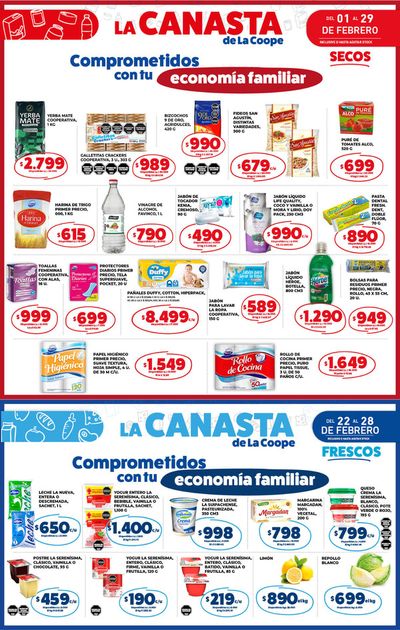 Catálogo Cooperativa Obrera en Comodoro Rivadavia | La Canasta de la Coope  | 22/2/2024 - 28/2/2024