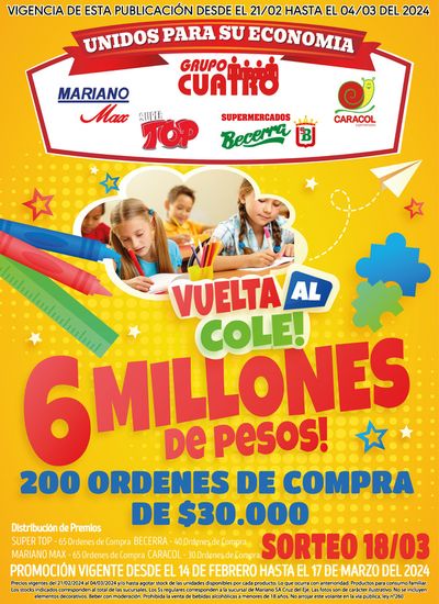 Catálogo Supermercados Mariano Max en La Cumbre | Catálogo Mariano Max al 4 de Marzo | 22/2/2024 - 4/3/2024