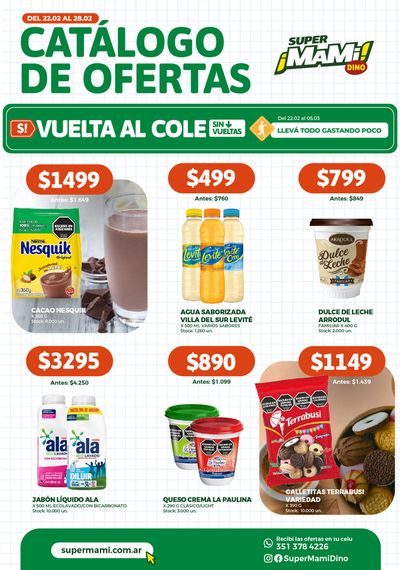 Ofertas de Hiper-Supermercados en Córdoba | Catálogo Super Mami  de Super Mami | 23/2/2024 - 28/2/2024