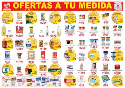 Catálogo Cadena Dar en Santa Fe | Supermercados Dar Afiche Hoya 1 y 2 | 27/2/2024 - 4/3/2024