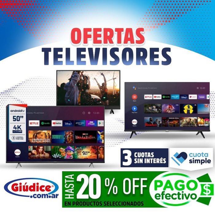 Catálogo Giúdice en La Plata | Ofertas Televisores, colchones y sommiers 20% off | 27/2/2024 - 3/3/2024