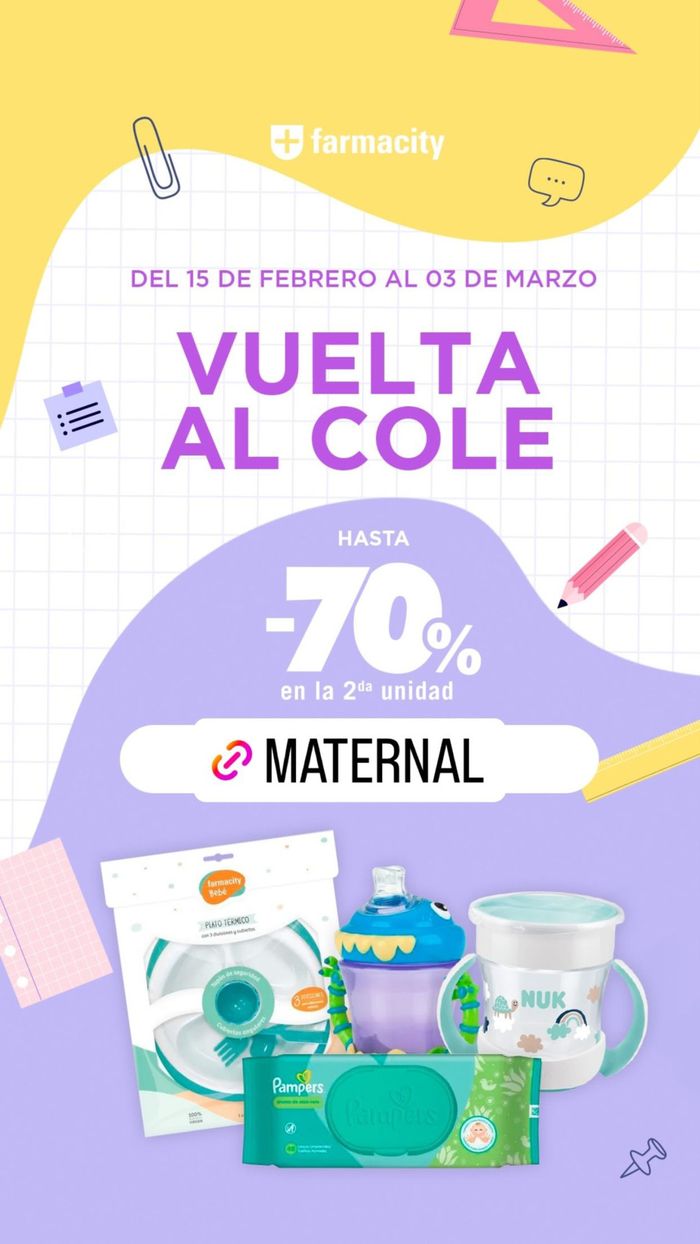 Catálogo Farmacity en Córdoba | Vuelta al Cole - Hasta -70% en la 2da unidad | 28/2/2024 - 3/3/2024