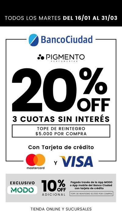 Catálogo Pigmento en Quilmes | Todos los martes 20% off | 5/3/2024 - 25/3/2024