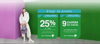Ofertas de Ropa, Zapatos y Accesorios en Bahía Blanca | Elegí tu promo 25% off Jueves y Viernes de Extra Large | 29/2/2024 - 8/3/2024