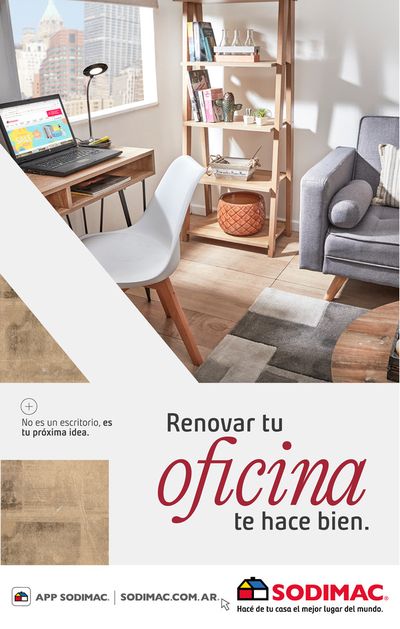 Ofertas de Muebles y Decoración en Buenos Aires | Catálogo Oficina Sodimac  de Sodimac | 4/3/2024 - 31/5/2024